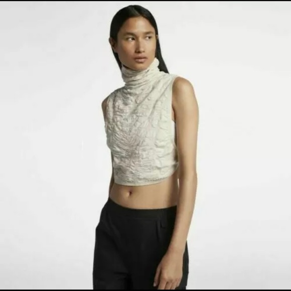 NIKELAB NRG AAE 2.0 SHIMMEL SLEEVELESS TOP ONE SIZE (AQ0407 030) PHANTOM - Picture 1 of 6